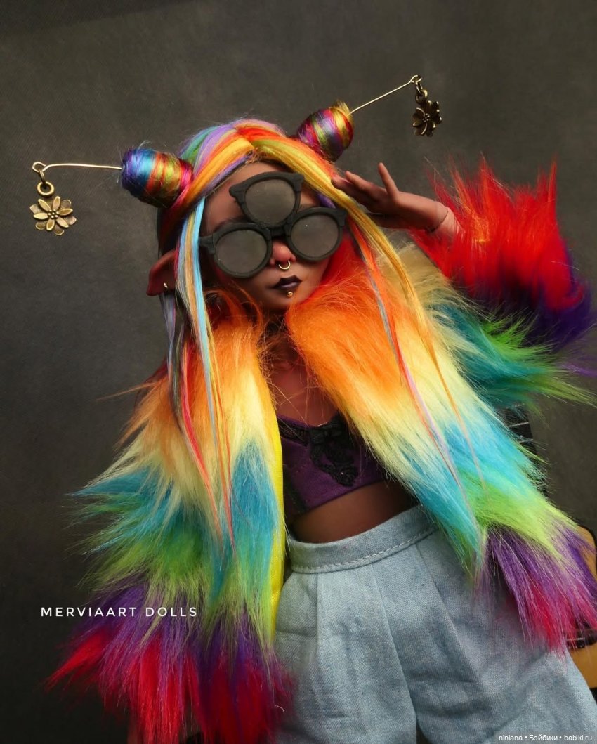 Куклы, фьорды и волшебство. Mervia Art Dolls