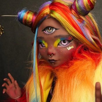 Куклы, фьорды и волшебство. Mervia Art Dolls