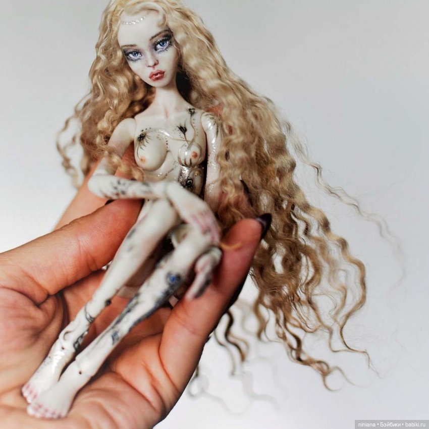 Мир Lightpainted Doll. Там, где свет становится формой