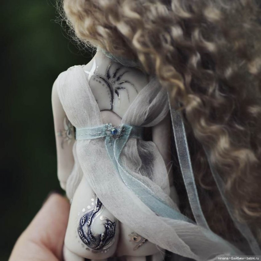 Мир Lightpainted Doll. Там, где свет становится формой