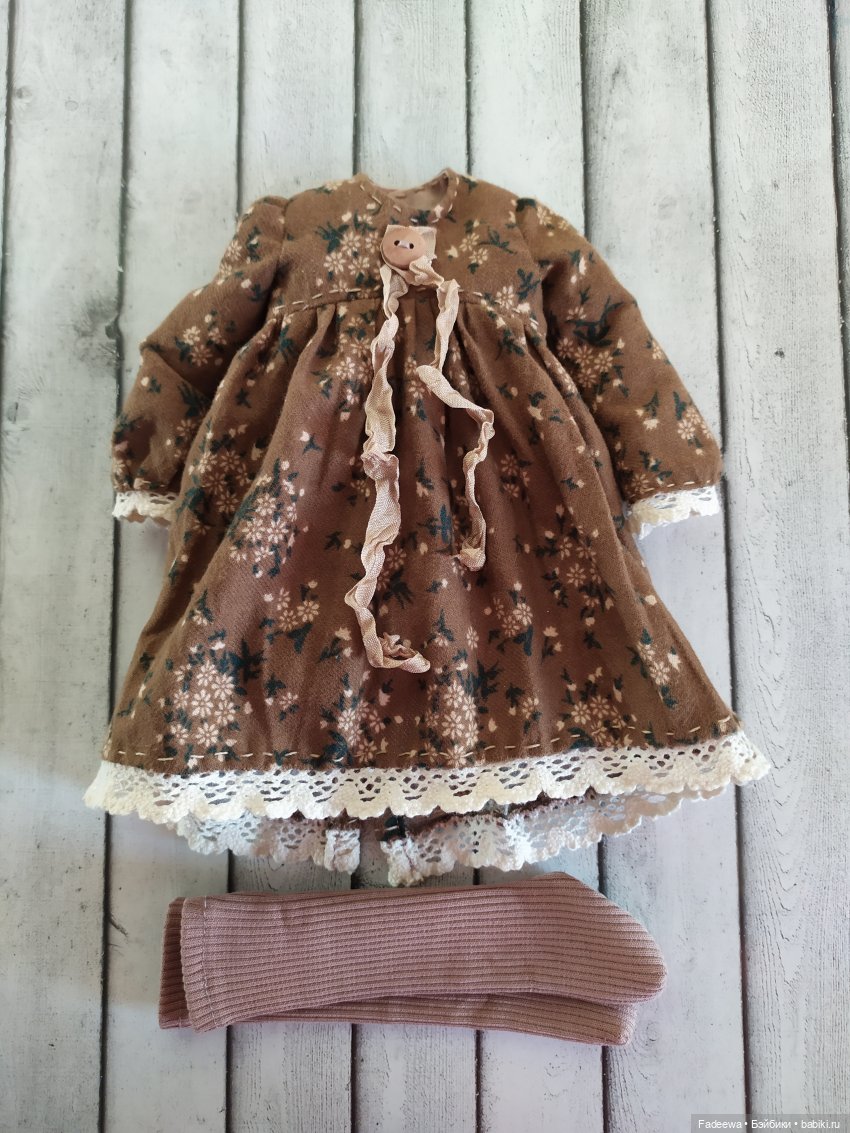Что я шила осенью — Одежда и обувь для кукол своими руками: фото (фото 4)
