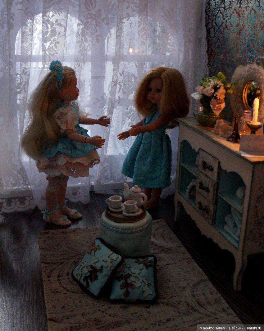 Изысканная гостиная для маленьких леди