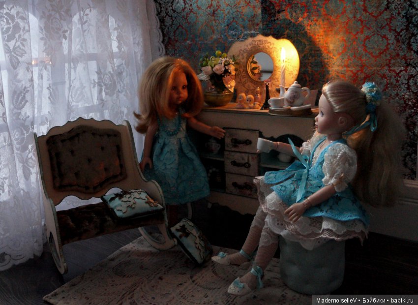 Изысканная гостиная для маленьких леди