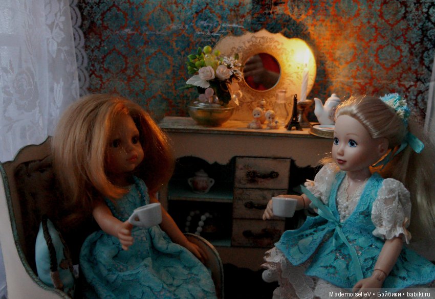 Изысканная гостиная для маленьких леди