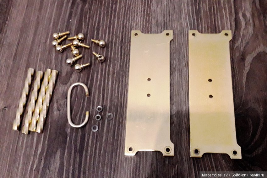 Мастер-класс. Кукольная миниатюра. Винтажный консольный столик (фото 10)