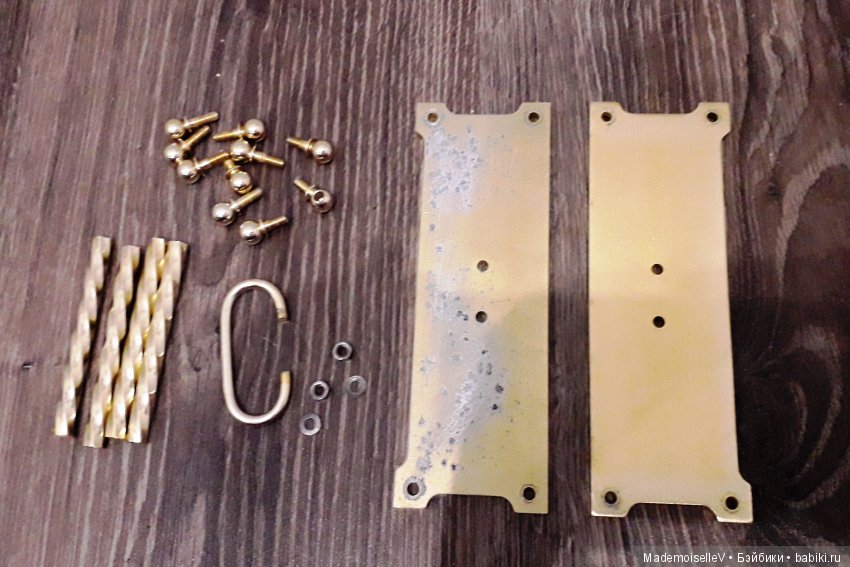 Мастер-класс. Кукольная миниатюра. Винтажный консольный столик (фото 9)