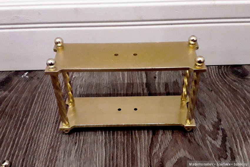 Мастер-класс. Кукольная миниатюра. Винтажный консольный столик