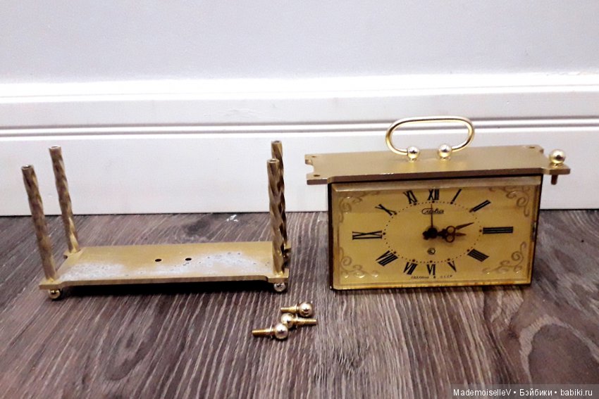 Мастер-класс. Кукольная миниатюра. Винтажный консольный столик (фото 4)