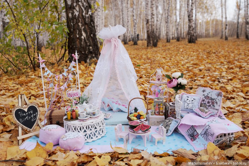 Фотозона "Осенний пикник"