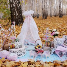 Фотозона "Осенний пикник"