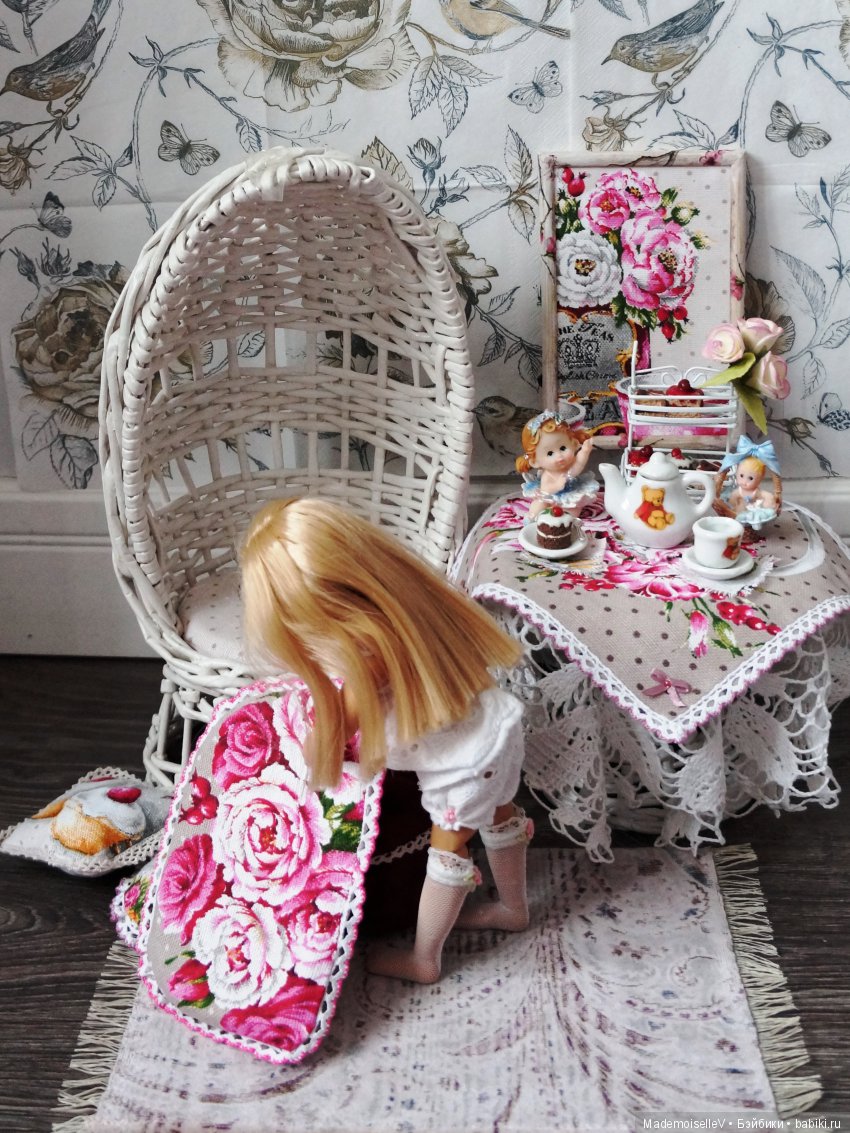 Пока мамы нет дома — Мебель для кукол и домиков: фото