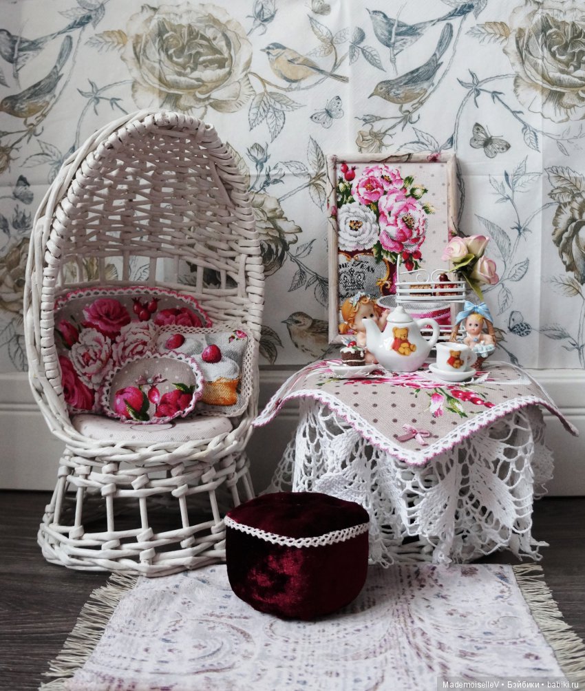 Пока мамы нет дома — Мебель для кукол и домиков: фото