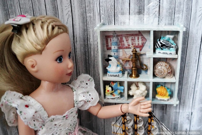 Дача на берегу моря — Мебель для кукол и домиков: фото