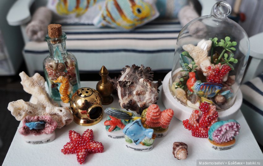 Дача на берегу моря — Мебель для кукол и домиков: фото