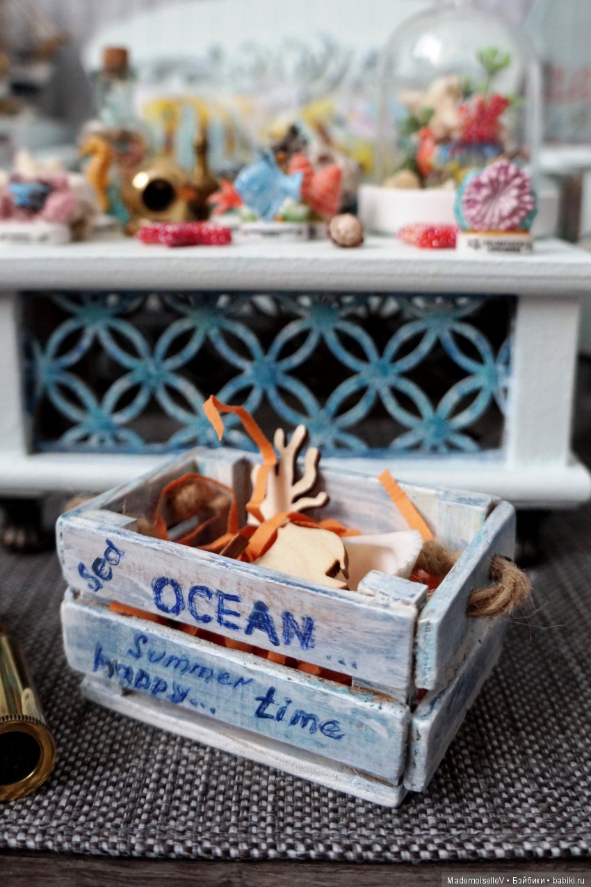 Дача на берегу моря — Мебель для кукол и домиков: фото