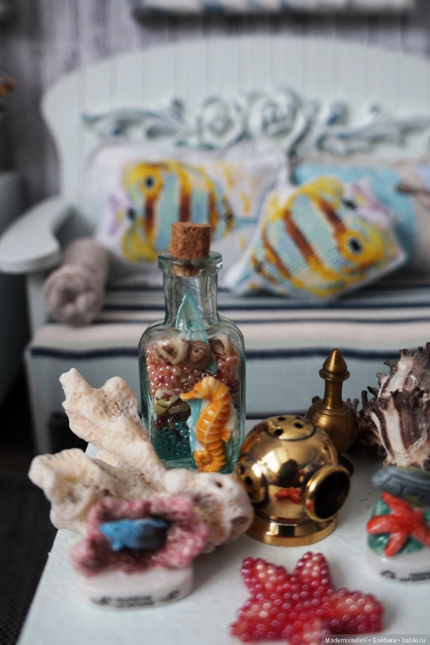 Дача на берегу моря — Мебель для кукол и домиков: фото (фото 10)