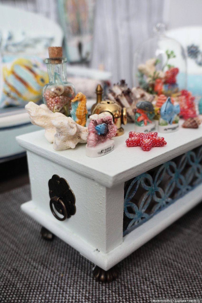 Дача на берегу моря — Мебель для кукол и домиков: фото