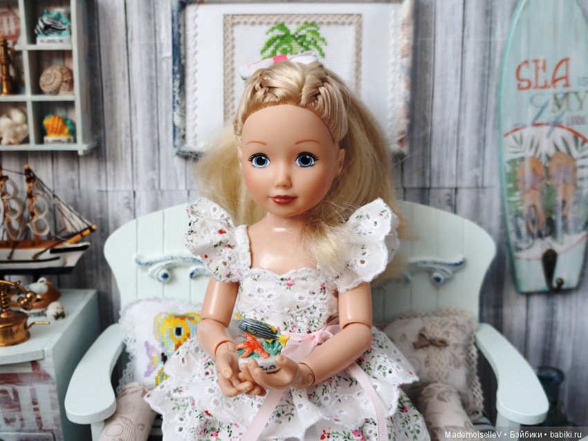 Дача на берегу моря — Мебель для кукол и домиков: фото