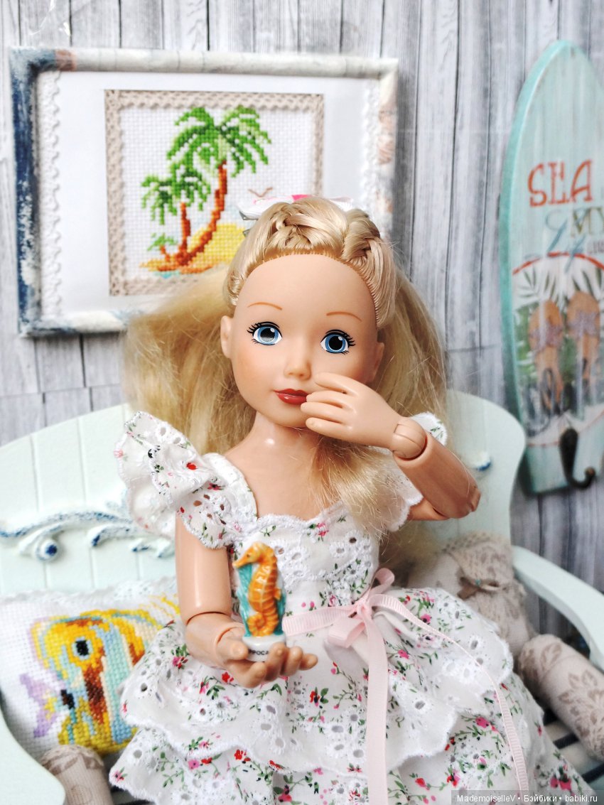 Дача на берегу моря — Мебель для кукол и домиков: фото