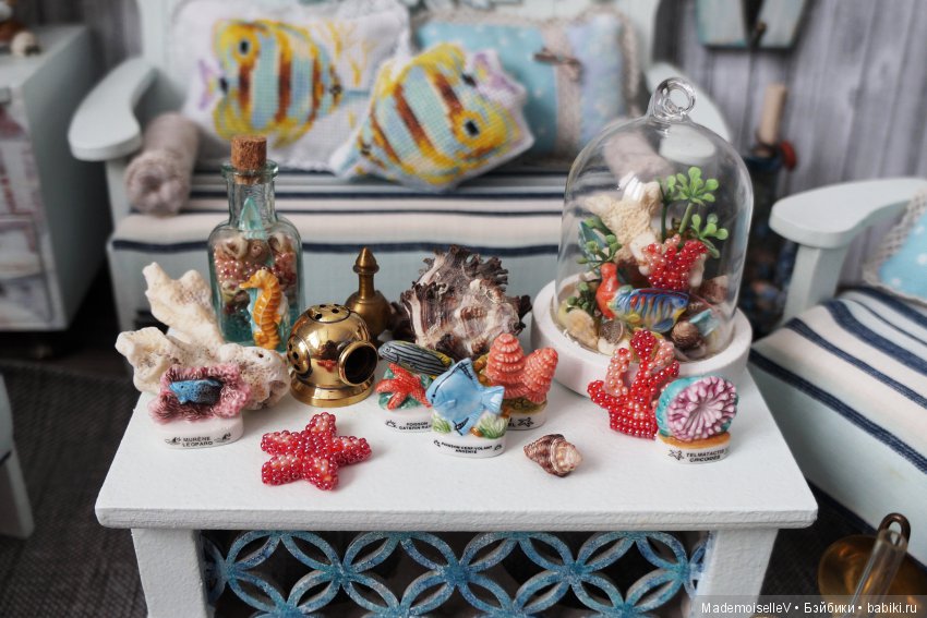 Дача на берегу моря — Мебель для кукол и домиков: фото (фото 3)