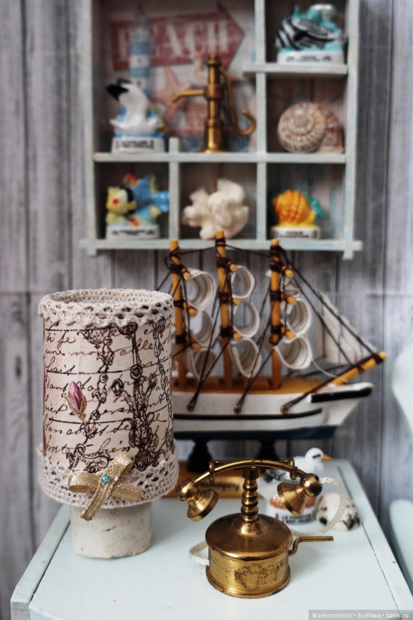 Дача на берегу моря — Мебель для кукол и домиков: фото