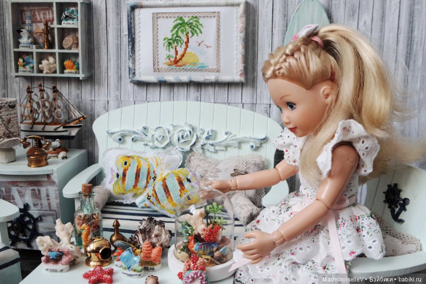 Дача на берегу моря — Мебель для кукол и домиков: фото (фото 7)