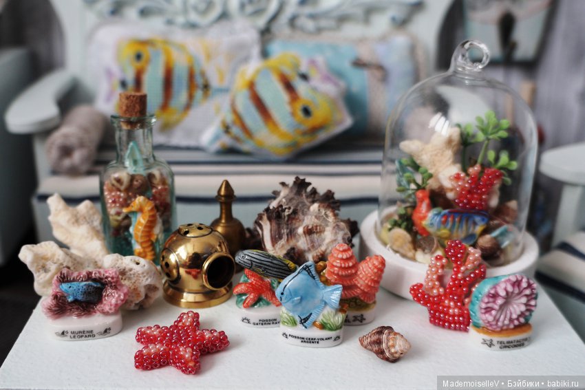 Дача на берегу моря — Мебель для кукол и домиков: фото (фото 6)