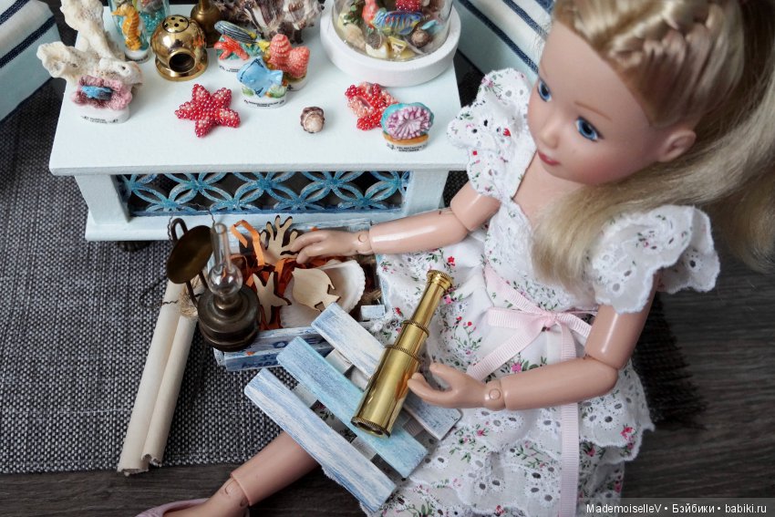 Дача на берегу моря — Мебель для кукол и домиков: фото