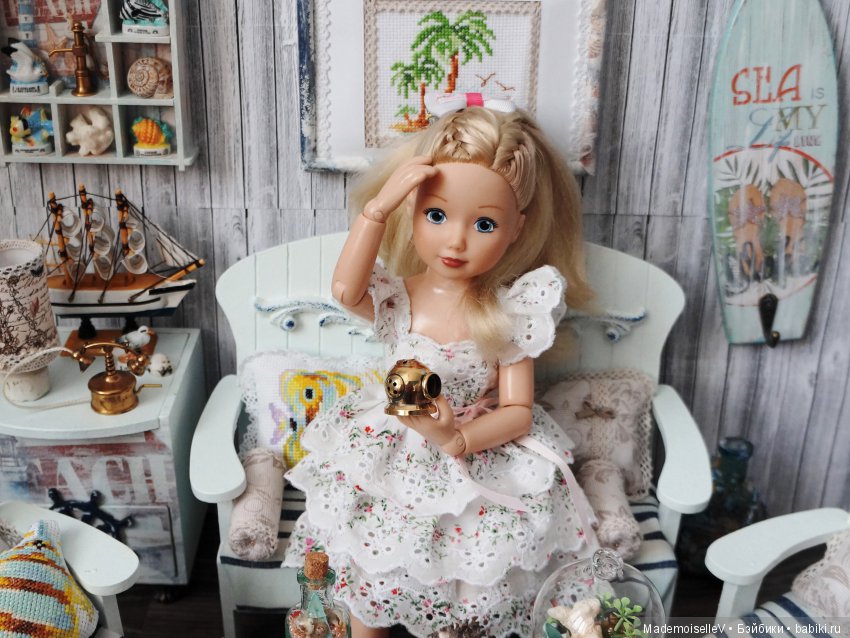 Дача на берегу моря — Мебель для кукол и домиков: фото