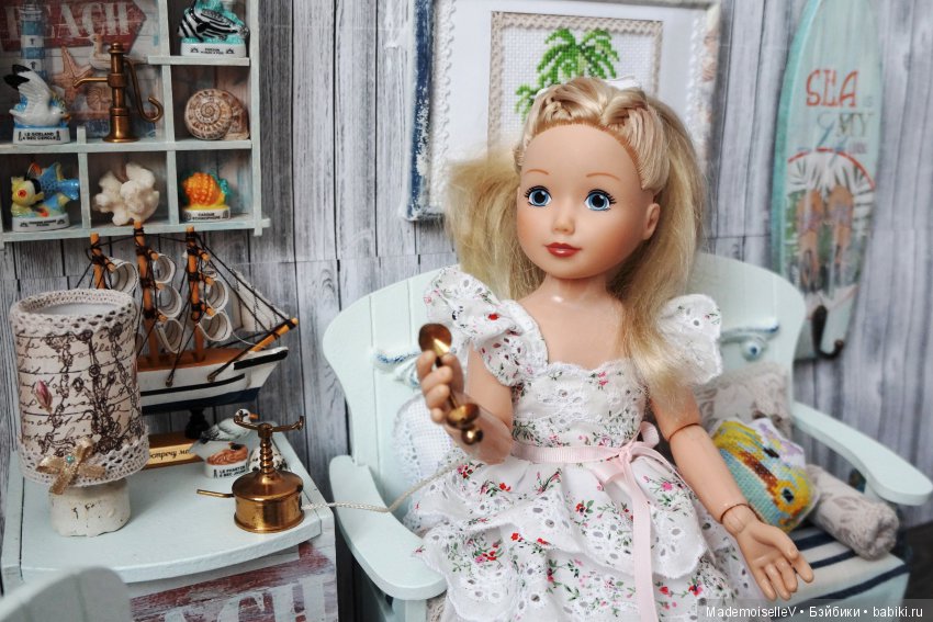 Дача на берегу моря — Мебель для кукол и домиков: фото