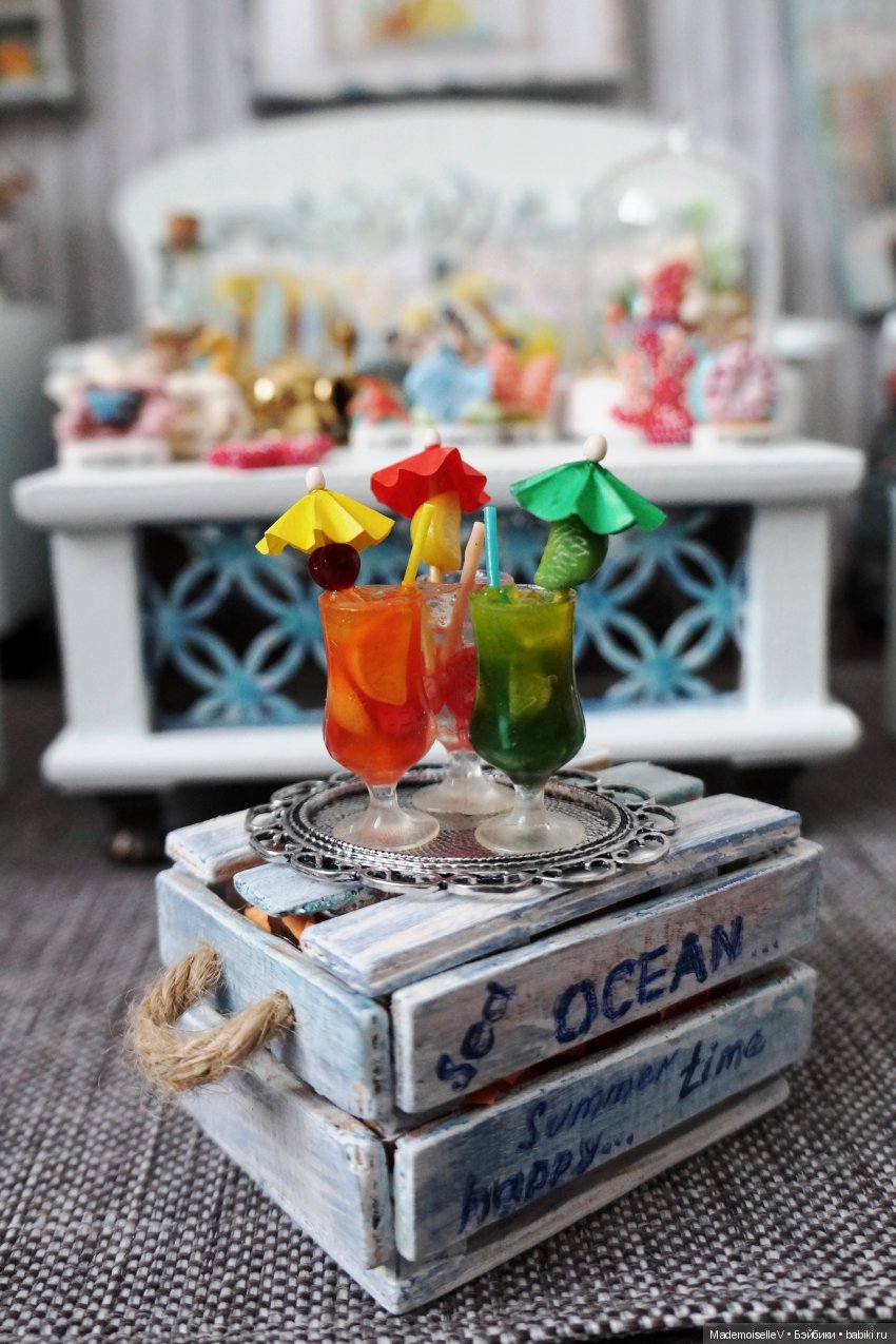 Дача на берегу моря — Мебель для кукол и домиков: фото