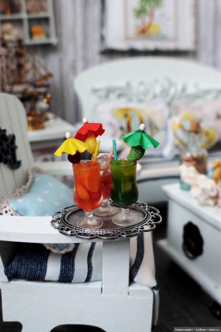 Дача на берегу моря — Мебель для кукол и домиков: фото