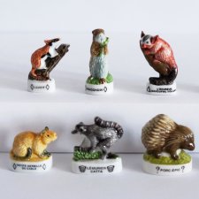 Французская фарфоровая коллекционная миниатюра. Животные 2.