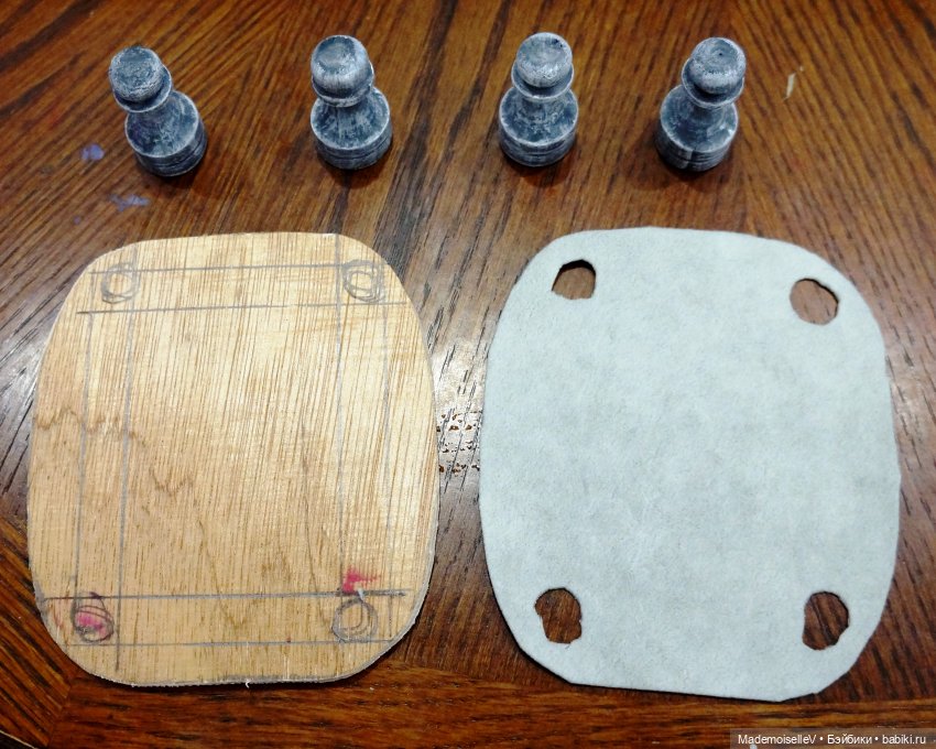 Мастер класс Пуф на деревянных ножках и моё секретное ноу-хау