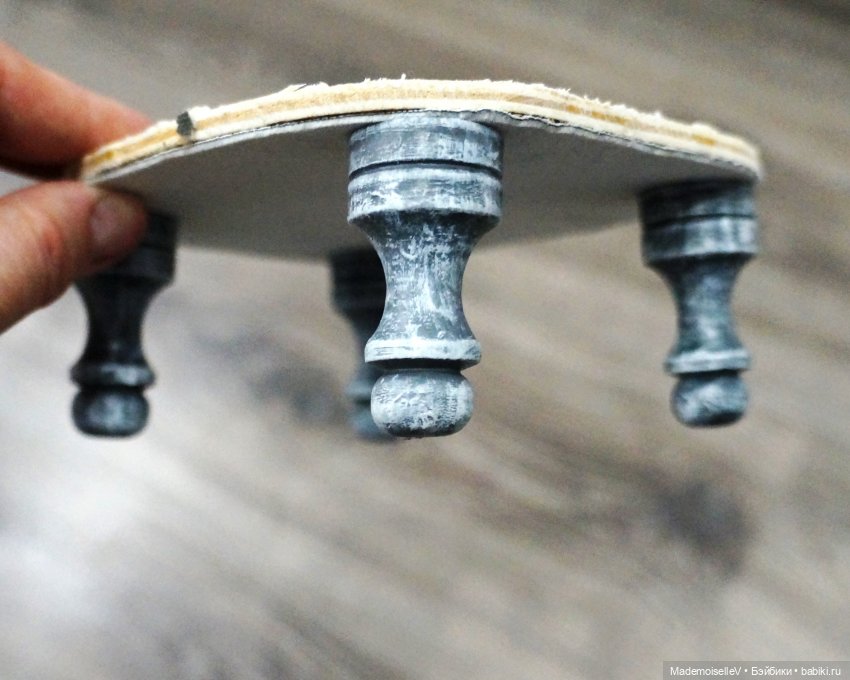 Мастер класс Пуф на деревянных ножках и моё секретное ноу-хау