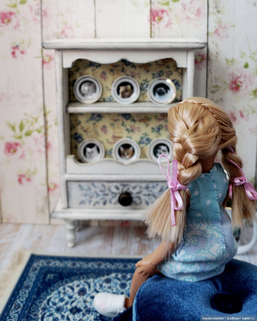 Сервант в винтажном стиле