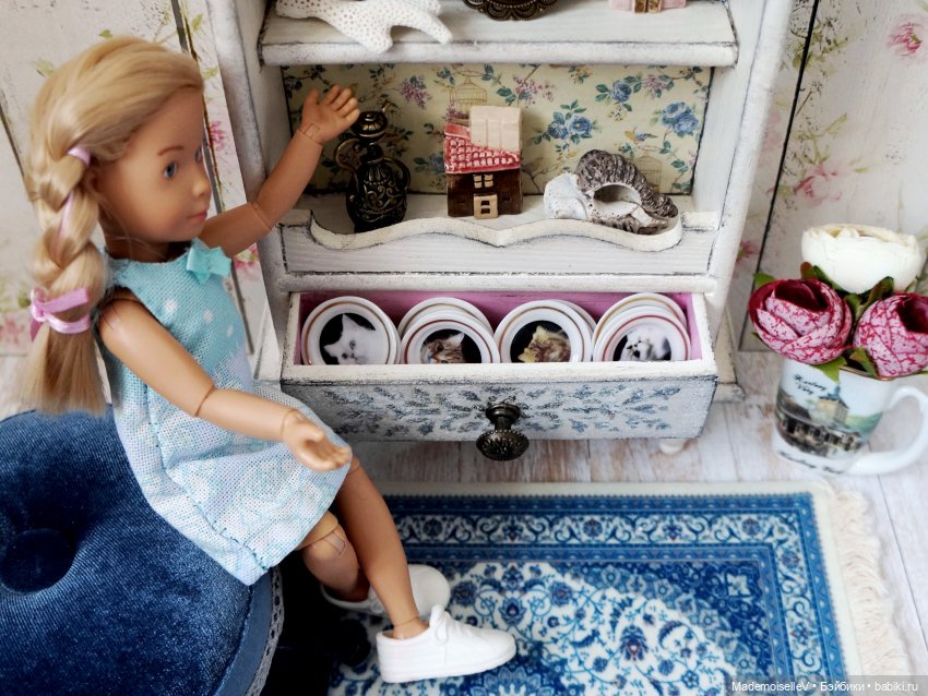 Сервант в винтажном стиле