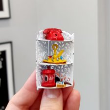 Угловая полочка 1:12