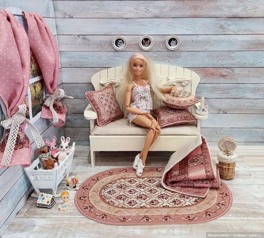 "Прованс в розовом" - романтичная девичья спаленка