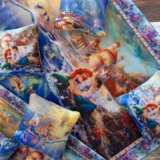 Коврики + подушки "Русалочка"