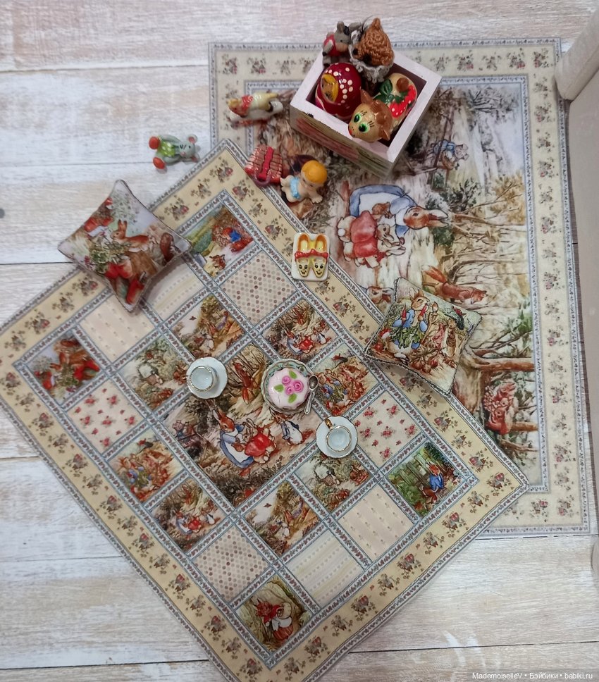 Сказки Беатрис Поттер — Румбоксы и кукольная миниатюра: фото (фото 5)