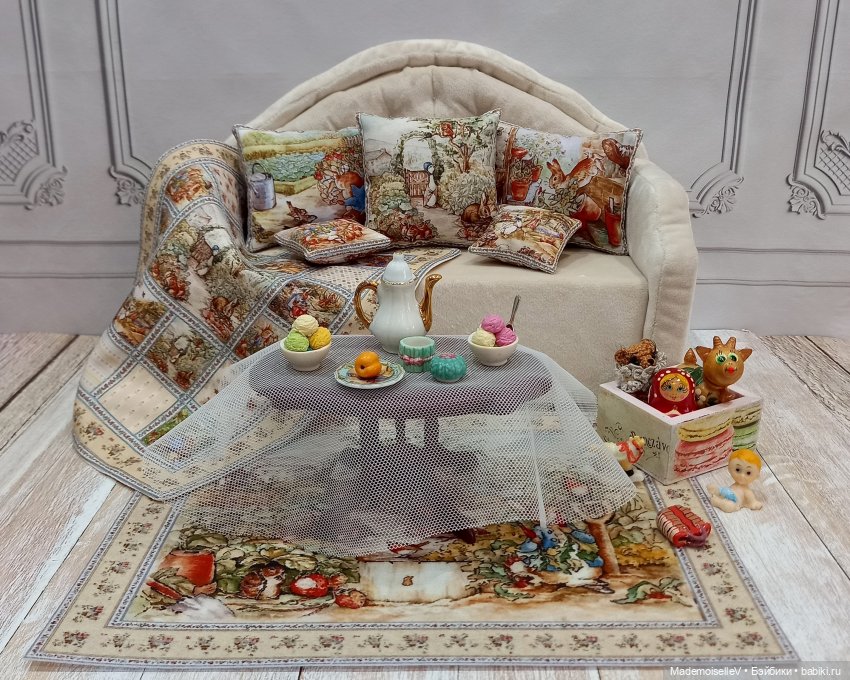 Сказки Беатрис Поттер — Румбоксы и кукольная миниатюра: фото