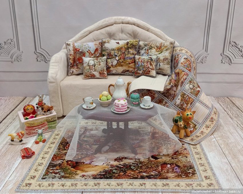 Сказки Беатрис Поттер — Румбоксы и кукольная миниатюра: фото