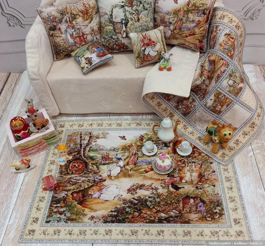 Сказки Беатрис Поттер — Румбоксы и кукольная миниатюра: фото