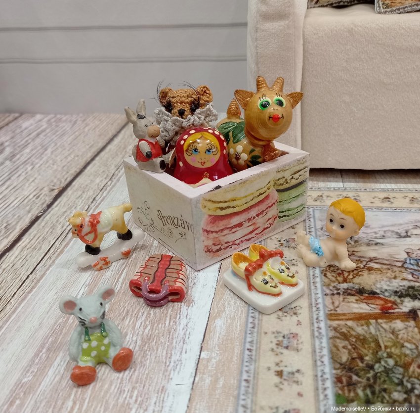 Сказки Беатрис Поттер — Румбоксы и кукольная миниатюра: фото (фото 8)