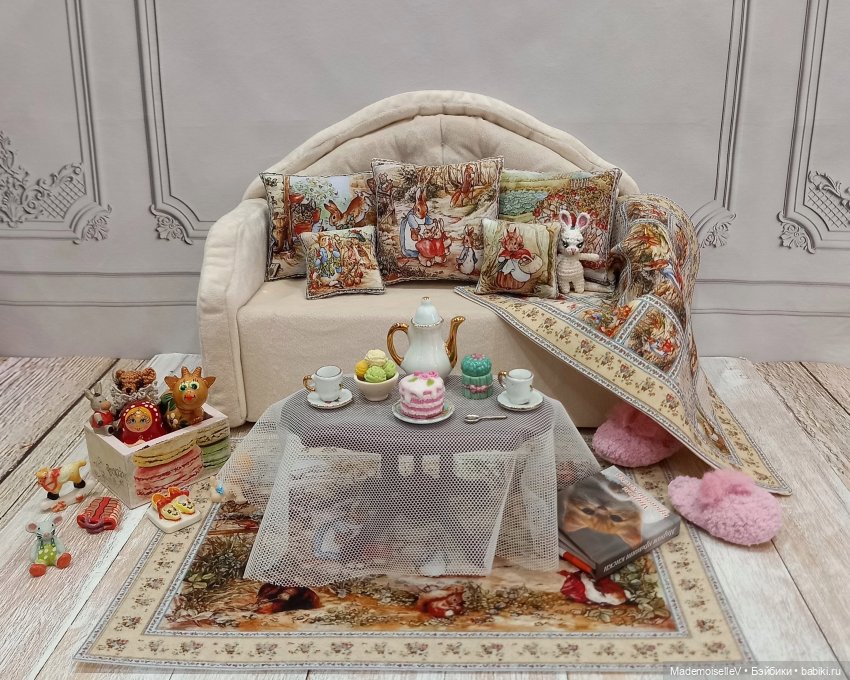 Сказки Беатрис Поттер — Румбоксы и кукольная миниатюра: фото (фото 3)