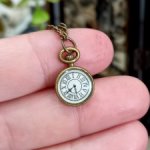 Часы карманные на цепочке мини