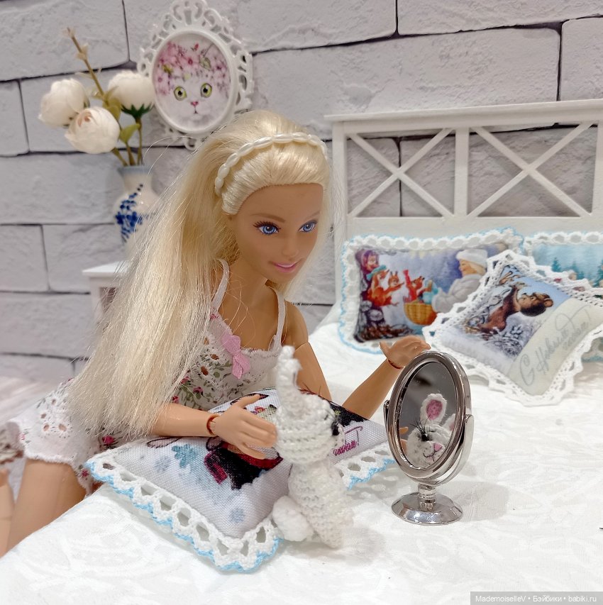 Подушки-открытки — Кукольная миниатюра своими руками: еда (фото 10)