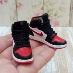 Кроссовки Air Jordan, Nike красные
