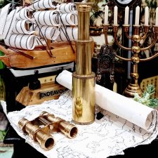 Подзорная труба и бинокль